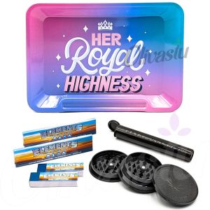 Rolling Tray Set with Elements Papers & Tips - Her Royal Highness