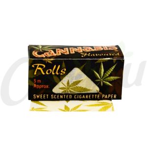 Cannabis Flavoured Sweet Scented Cigarette Rolling Paper - 44mm x 5m