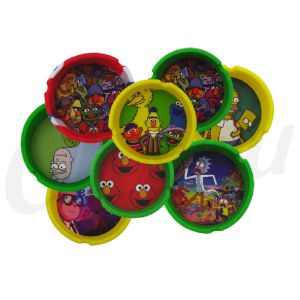 Bounce! Silicone Round Character Ashtrays (Random Delivery)