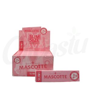 Mascotte Pink King Size Slim Rolling Papers (50 Box)