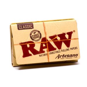 RAW Classic Artesano 1 1/4" Rolling (Papers Tips & Tray)