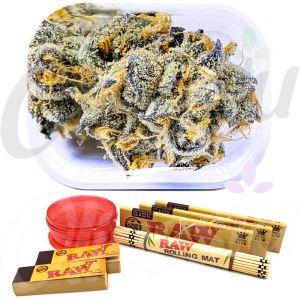Girl Scout Cookie Bud White Metal Rolling Tray Set
