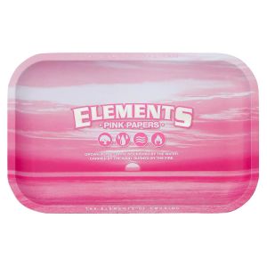 Elements Pink Rolling Tray - Small