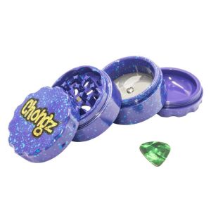 Chongz Yellow Logo 60mm 4 Part Grinder