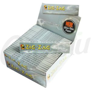 Zig-Zag Silver King Size Rolling Papers (Box of 50)