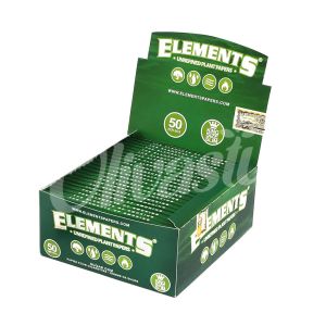Elements Green King Size Slim Rolling Papers