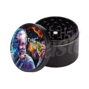 V Syndicate SharpShred 4 Part Grinder 50mm - T=HC24 Black Hole