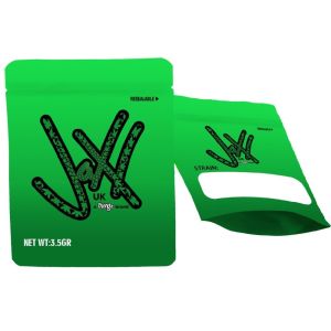 Jaxx Green 3.5g Mylar Bags by Chongz