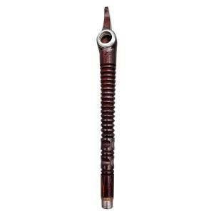 Medwakh Wooden Pipe 15cm Hand-Carved Beauty - Your New Smoking Sidekick (WP655)