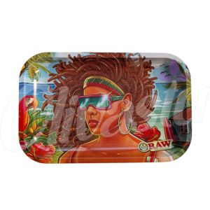 RAW Brazilian Girl Rolling Tray - V3
