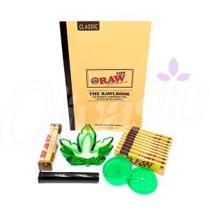 RAW RAWL BOOK Ash Tray Smokers Gift Set
