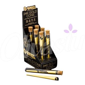 G-Rollz 24K Gold Pre Rolled Cone (Box of 6)