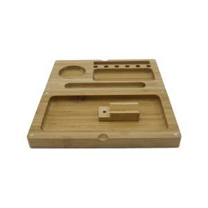 Basil Bush Bamboo Flip Rolling Tray
