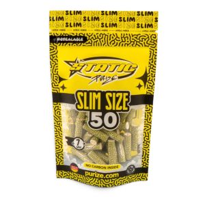 Purize Static Slim Size Cellulose Filters 7mm x 36mm - 50 Pack