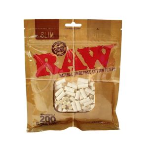 RAW Cotton Filters Bag Slim- 6mm (200)