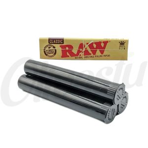 420 Set - Raw Rolling Paper + Pop Top Cone Holder