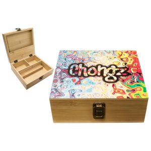 Chongz Bamboo "Bubbles" Wooden Box