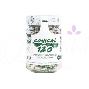 Purize Conical XTRA Slim Charcoal Filter Tips 