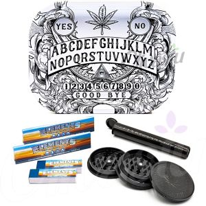 Rolling Tray Set with Elements Papers & Tips - Spirits