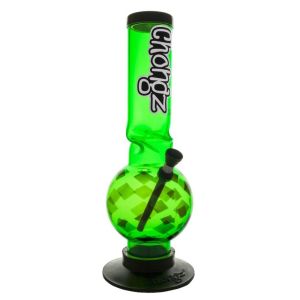 CHONGZ Beastie Boy Acrylic Bubble Ice Waterpipe Bong, 30cm