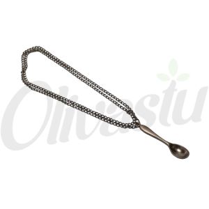 Luxury Snuff Spoon with Chain