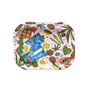 G-Rollz Banksy 'Amsterdam Picnic' Small Rolling Tray