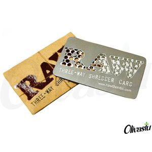 Raw Three Way Shredder Card