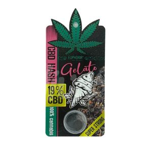 Euphoria Gelato CBD Hash (19%) - 1g