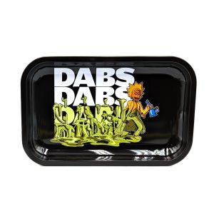 Ricks Dabs Metal Rolling Tray - Large