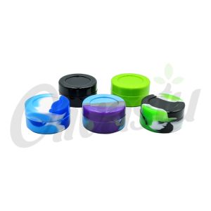 Non-Stick Silicone Concentrate Containers (Round) - Oil, Wax & Concentrates