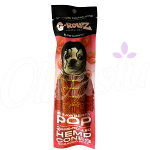 G-Rollz 2-Pack Pre-rolled Hemp Wraps - Strawberry Pop