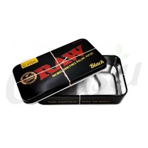 RAW Black Metal Tin Box