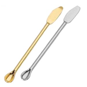 Mini Snuff Spoon With Chopper