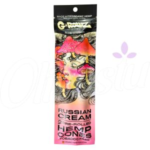 G-Rollz 2-Pack Pre-rolled Hemp Wraps - Russian Cream