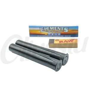 Elements Rolling Papers + Pop Top Cone Holders + Raw Tips