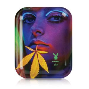 Playboy Leaf Rolling Tray by RYOT - Large
