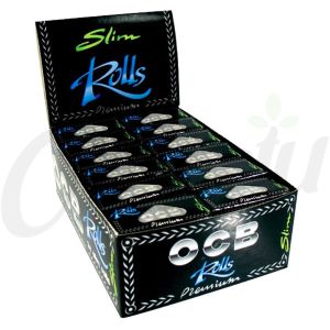 OCB Premium Slim Rolls Rolling Paper (Box of 24)