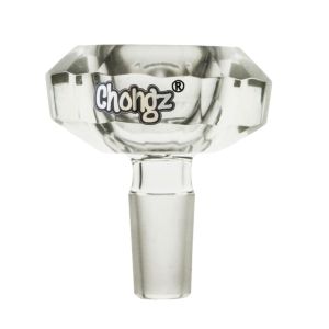 Chongz 'Cut it Out' Crystal Cut Glass Cone Bowl