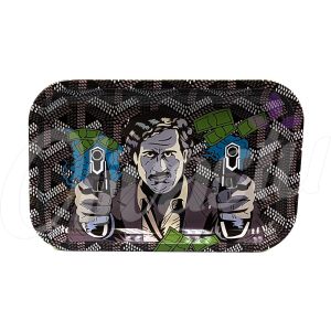 Gangsta Metal Rolling Tray - Large