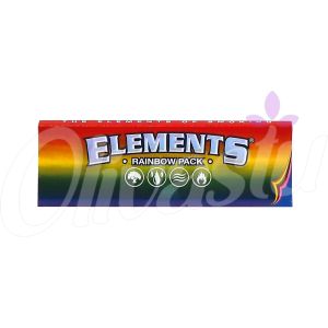 Elements 1 1/4" Rainbow Rolling Papers