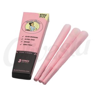 Blazy Susan King Size Pre-Rolled Pink Cones - 3 Cones