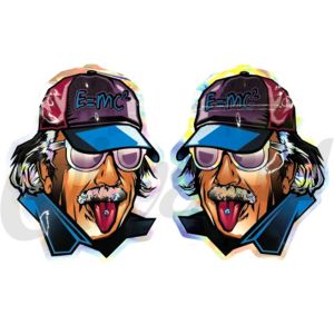 Einstein E=MC2 Mylar Bag - 3.5g - 10 x 12.8cm