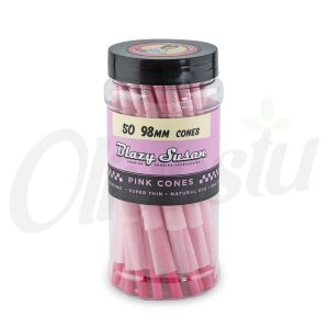 Blazy Susan Pink Pre Rolled Cones Tub (50 Cones)