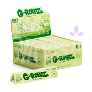 G-Rollz Organic Green Hemp King Size Slim Papers (Box of 50)
