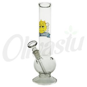 Half Baked 25cm "Half Soaked" Glass Bubble Bong