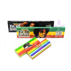 Rasta Premium Rolling Paper Bob Marley Set