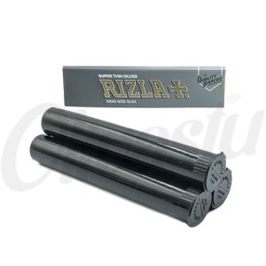 Rizla Silver Rolling Papers + Pop Top Cone Holders