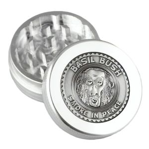 Basil Bush 2 Part 50mm Aluminium Herb Grinder