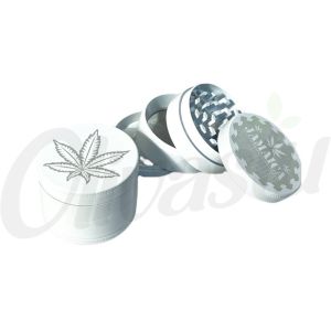 4 Part 50mm Herb Metal Grinder - Random Design