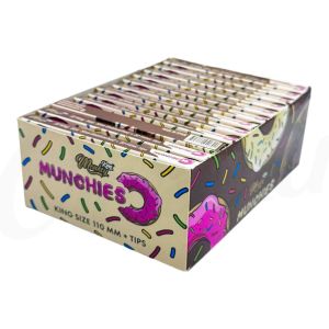 Monkey King Munchies King Size Papers & Tips Full Box